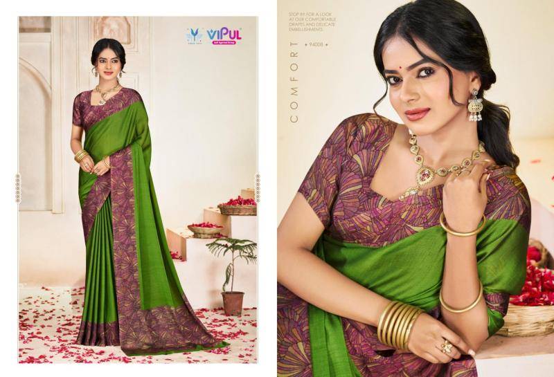 Vipul juliet chiffon vol-26  Wholesale sarees in Surat